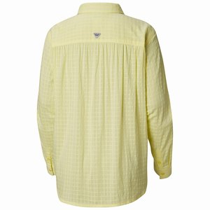 Columbia PFG Sun Drifter™ II Långärmad Tröja Dam Gula (MYHPC3027)